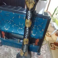 گلدان بلندمشکی باگل های چندرنگه همشون ۳۰۰