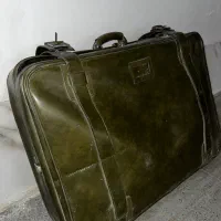 چمدان چرم آنتیک|کیف، کفش، کمربند|سنندج, |دیوار