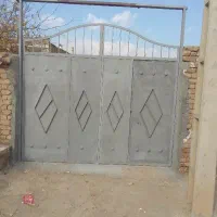 درب آهنی بزرگ|مصالح و تجهیزات ساختمان|خرمدشت, |دیوار