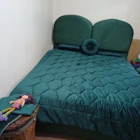 تخت دو نفره همراه تشک۴۰سانتی