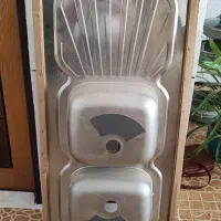 هود و سینک دوقلو نو استفاده نشده|هود|مبارکه, |دیوار