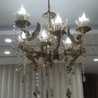 لوستر فرشته برنج|لوستر و چراغ آویز|ملایر, |دیوار