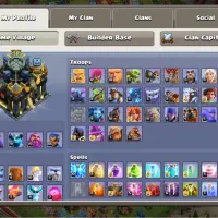 اکانت کلش تانهال ۱۷ تجهیزات فول پلیری