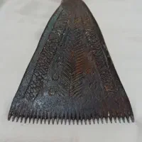 زنگوله قدیمی  و شانه چادربافی جنس برنج|صنایع دستی و سایر لوازم تزئینی|قوچان, |دیوار