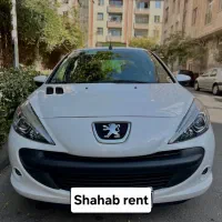 اجاره  ماشین پژو 207، بسیار تمیز وکم کارد