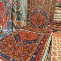 جفت قالیچه ۳متری دستباف زنجان رنگ گیاهی