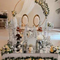 اجاره سفره عقد شیک و اقساطی با گل آرایی رایگان|خدمات پذیرایی، مراسم|تهران, الهیه|دیوار