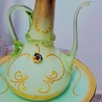 دکوری رومیزی طلایی ( نماد دست شور دوره قاجار)