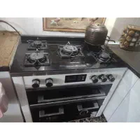 اجاق گاز صفحه شیشه در حد نو