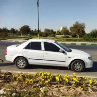 مزدا 323 سفید فابریک|خودرو سواری و وانت|کاشان, کلنگه|دیوار