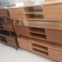 میز چوبی زیر تلویزیون در سایزها مختلف اقساط|میز تلویزیون|دزفول, |دیوار