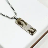 حک حکاکی پلاک مدال دستبند جا کلید چهره فندک