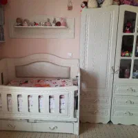 سرویس خواب نوزاد کمجا چوب مدل ویانا مناسب سیسمونی|اسباب و اثاث بچه|تهران, گلستان (شهرک راه آهن)|دیوار