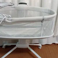 تخت کنار مادر و گهواره برقی ماستلا|تخت و صندلی بچه|قم, باجک سه|دیوار