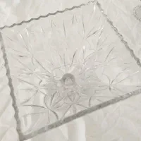جا میوه شیشه ای در حد نو