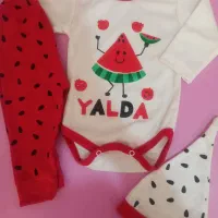 لباس سه تیکه نوزادی(یلدایی)