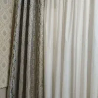 پرده حریر اکلیلی با 2تا یالان