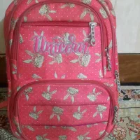 کیف مدرسه دخترانه با مانتو