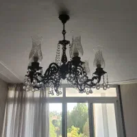 لوستر برنز|لوستر و چراغ آویز|اصفهان, خانه اصفهان|دیوار