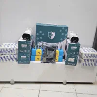 پکیج دوربین مداربسته ۵مگاپیکسل ۱۸ماه گارانتی معتبر