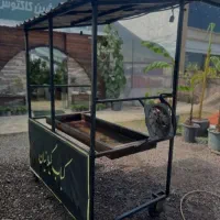 گاری کباب منقل دار