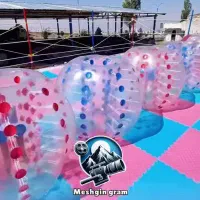 توپ حبابی همراه ۸۰ متر تاتامی و پمپ باد|ورزش‌های توپی|مشگین شهر, |دیوار