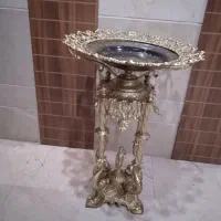 کنارسالنی میوه خوری برنجی برنزی قدیمی سنگین|صنایع دستی و سایر لوازم تزئینی|تهران, دریاچه شهدای خلیج فارس|دیوار