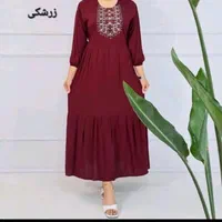 پیراهن ساحلی نخی آیدا یقه سنتی|لباس|قم, شهید صیاد شیرازی|دیوار