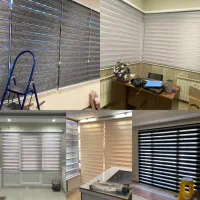 پرده زبرا دومکانیزم ، شید‌ و کرکره فلزی تصویری‌