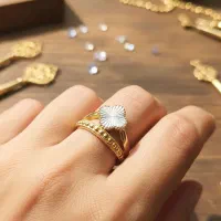 انگشتر طرح طلا مدل ونکلیف طلاروس