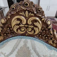 مبلمان منبت چوب گردو دست ساز