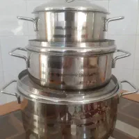 ست قابلمه استیل