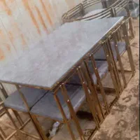 میز صندلی ناهارخوری غذاخوری ۶ نفره مستطیل|میز و صندلی غذاخوری|خمینی‌شهر, |دیوار