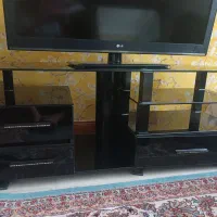 میز تلویزیون شیشه ای