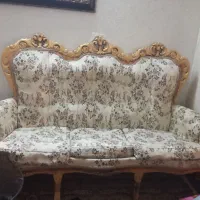 سرویس مبلمان سلطنتی راحتی استیل۹نفره درحد|مبلمان خانگی و میز عسلی|تهران, بریانک|دیوار