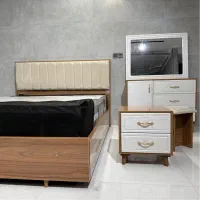 تخت و سرویس خواب دونفره های گلاس کد ۲۰