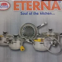 سرویس قابلمه استیل ۹ تیکه ی سوریه ای|ظروف پخت‌وپز|اردبیل, |دیوار