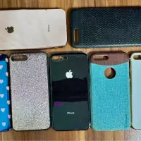 ۷ عدد قاب( گارد) آیفون ۸ پلاس در حد نو