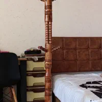 چوب لباسی خراطی شده