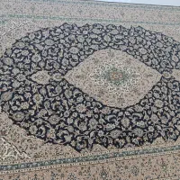 فرش ۶ متری جفت سرمه ای