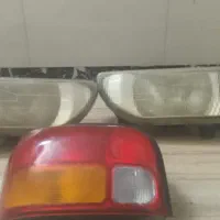 چراغ جلو وعقب فابریک پراید