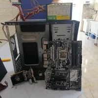 مادربرد H270pro کیس پاور کارت گرافیک