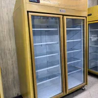 یخچال صنعتی ویترینی فروشگاهی ایستاده یک طرف