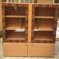 کتابخانه|کتابخانه، شلف، قفسه‌های دیواری|قم, حنیف نژاد|دیوار