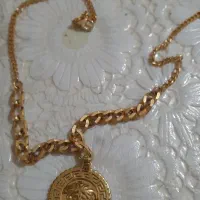 گردنبندو گوشواره استیل ورساچ نو|بدلیجات|تهران, باغ خزانه|دیوار