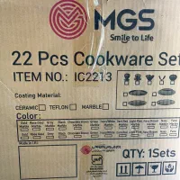 قابلمه چدن مارک MGSو سرویس ادویه ۲۳پارچه|ظروف پخت‌وپز|پرند, فاز ۵|دیوار