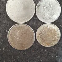 ۴عددسکه قدیمی فروشی|کلکسیون سکه، تمبر، اسکناس|کرمانشاه, |دیوار