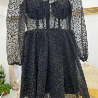 لباس مشکی مجلسی مزونی