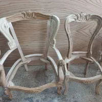 مبل خام منبت کاری شده با چوب راش ایرانی|مبلمان خانگی و میز عسلی|گرگان, |دیوار