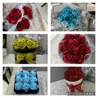 تعدادی باکس گل نو مناسب کادو و هدیه